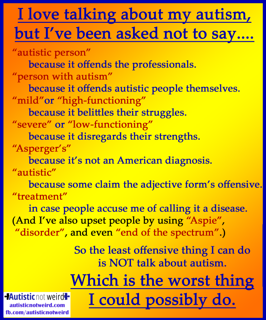A plea to the autism community, from one of your own ...