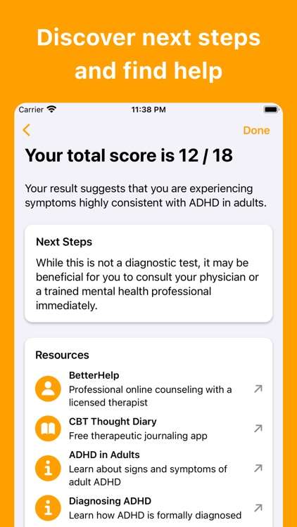 ADHD Test for Adults by Inquiry Health LLC