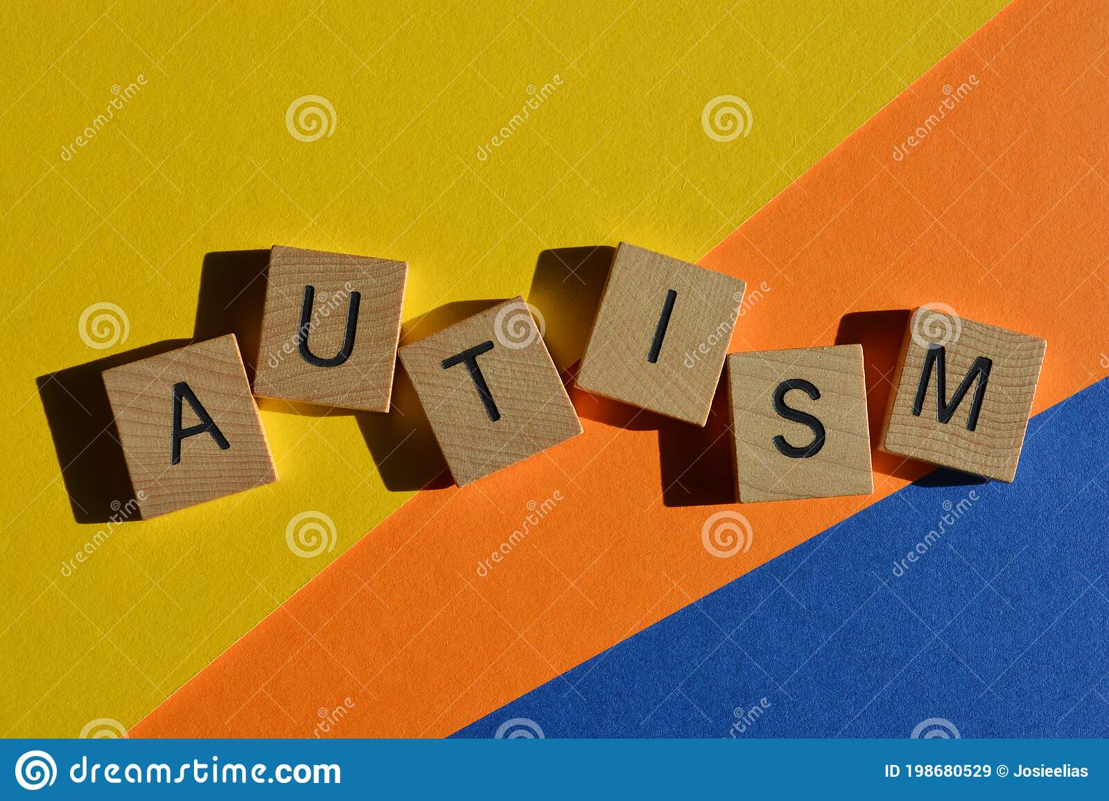 Autism, Concept, A Medical Condition Stock Image