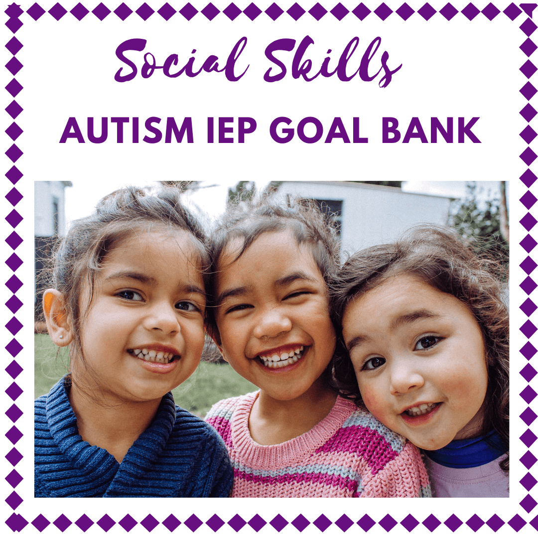 Autism Social Skills Goal Bank