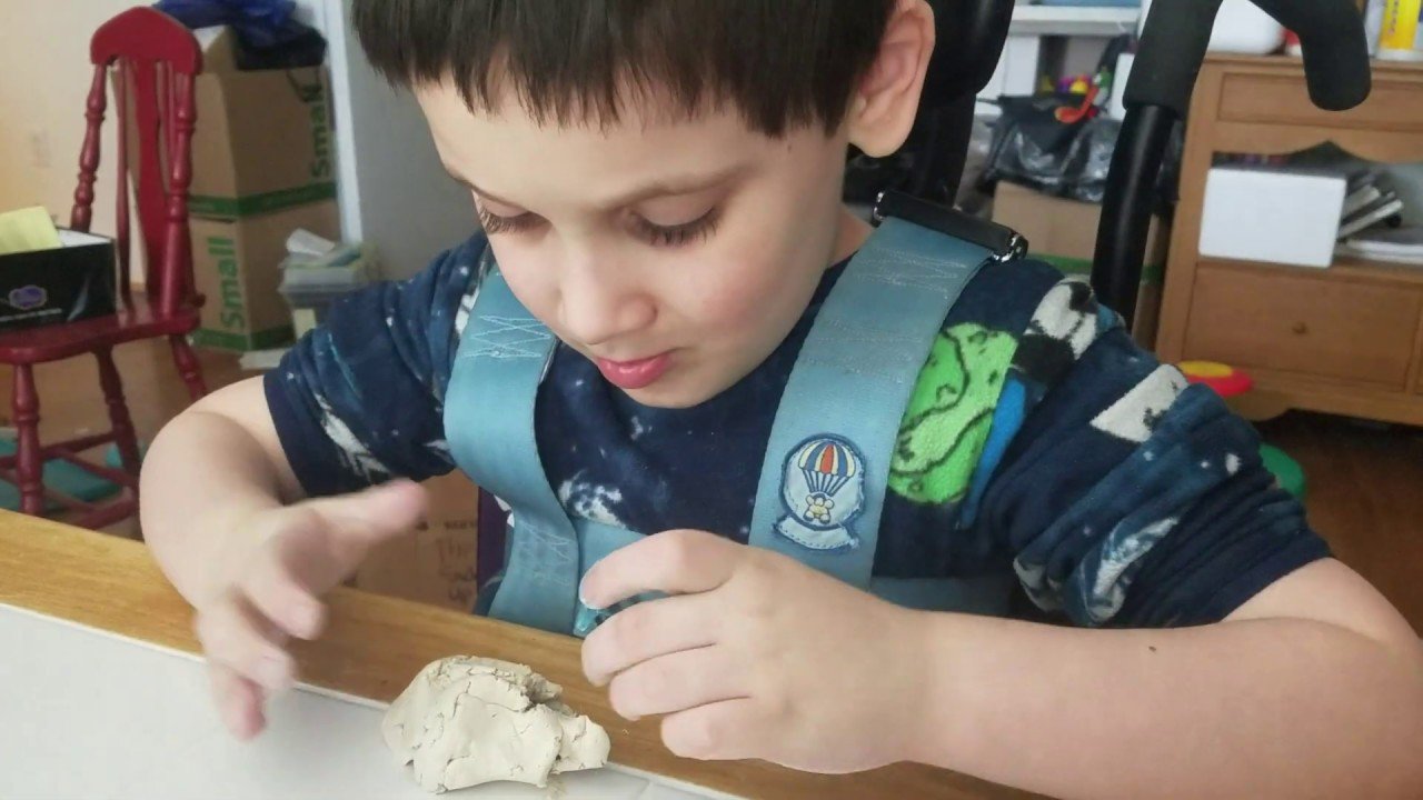 Clay Play (Nonverbal Autism, 8 year old)