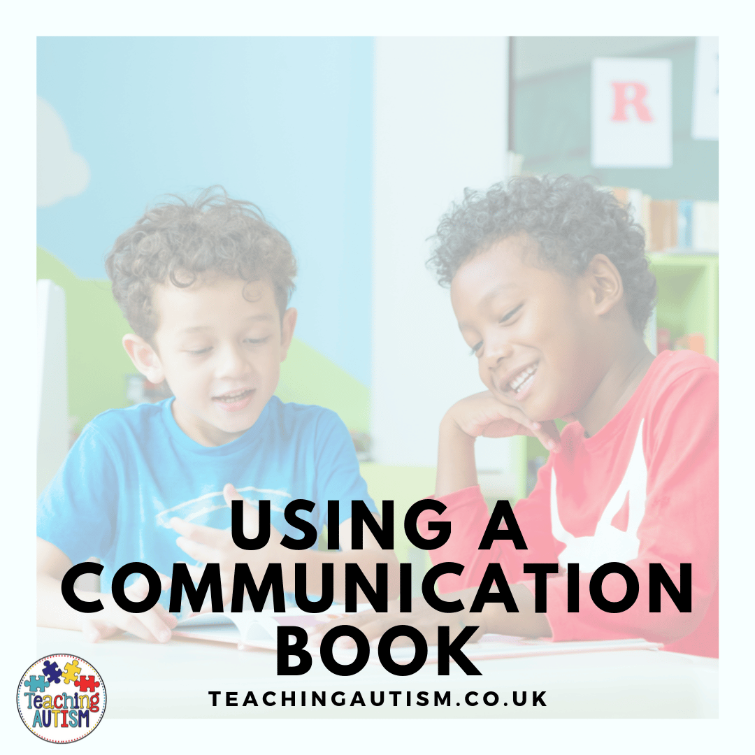 Communication Book for Autism and Special Education