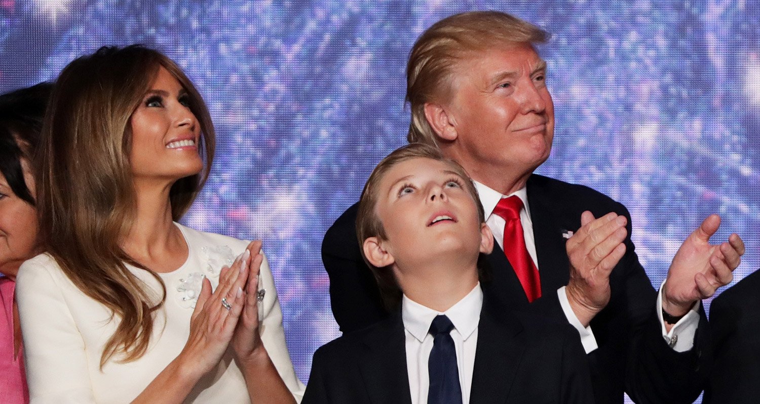 Donald Trumpâs Wife Melania, Son Barron, & Full Family ...