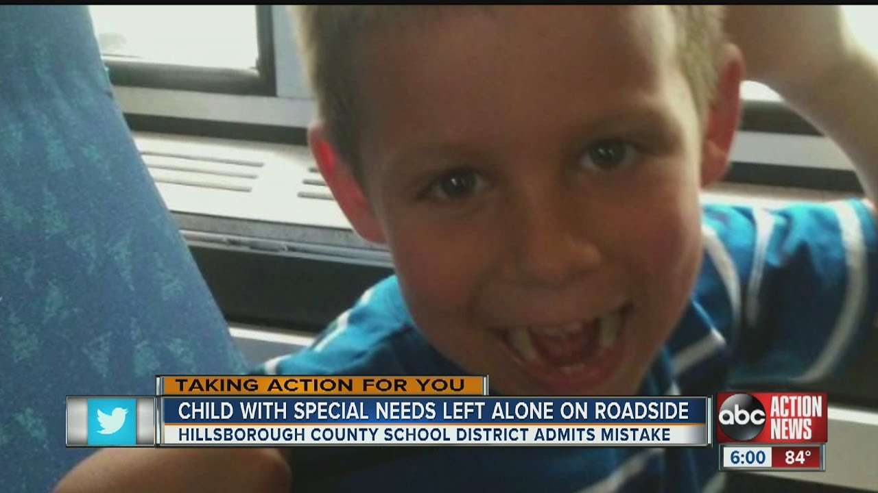 First grade student with autism found wandering Tampa ...