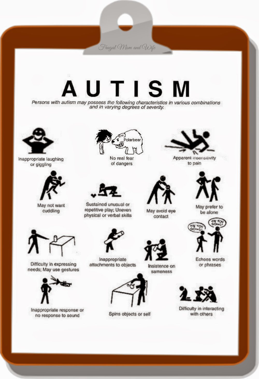 Frugal Mom and Wife: Finding Autism: Signs To Look For?