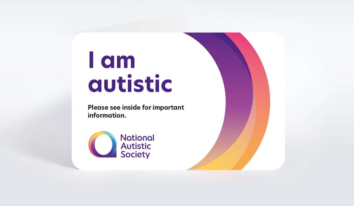 I am autistic card