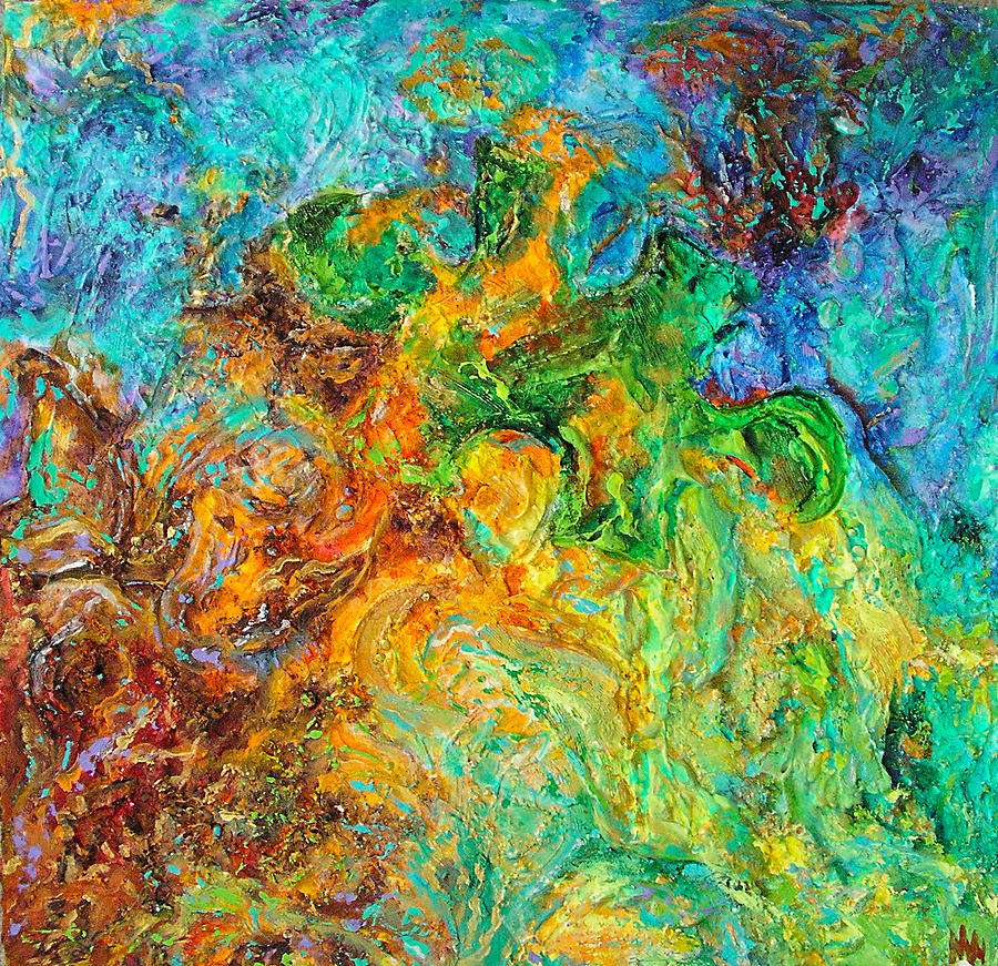 Journey Through Autism Painting by Wendy Middlemass
