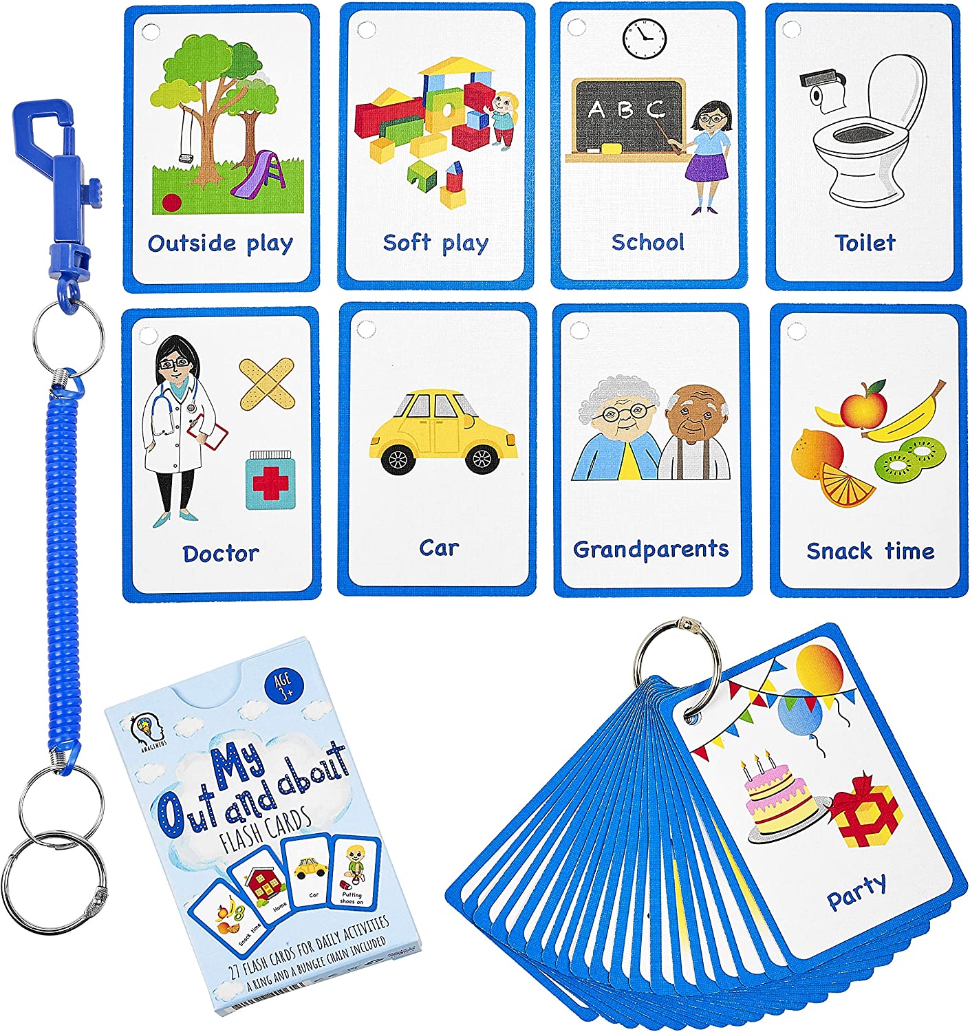 My Out and About Activity Cards 27 Flash Cards for visual aid Special ...
