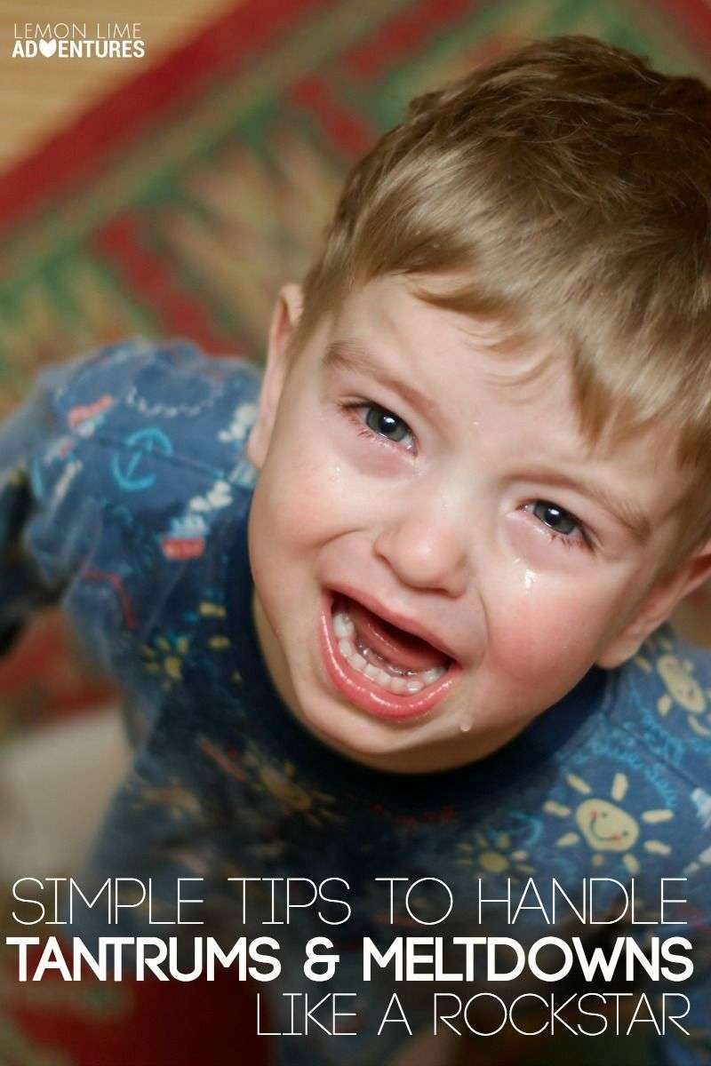 Simple Tips to Handle tantrums and Meltdowns like a rockstar