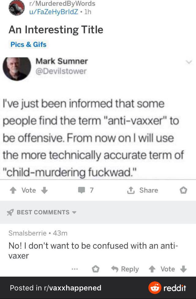 Vaccines dont cause autism : AntiVaxx